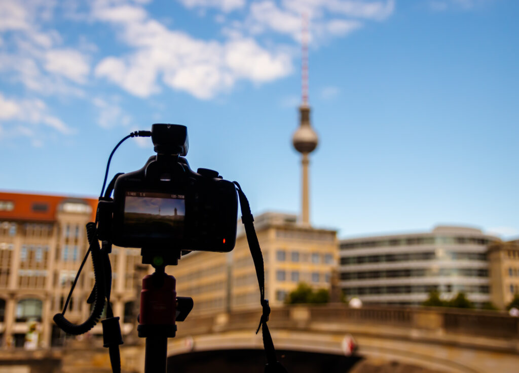 Kamera für Medienproduktion